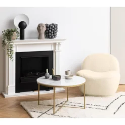 Gladstone Fauteuil Teddy Beige. -Promos Fauteora Magasin fauteuil 22046469