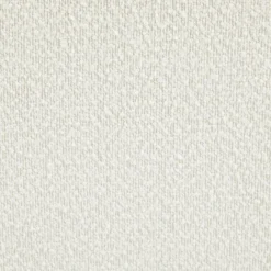 Fauteuil Pivotant En Tissu Bouclette Blanc LODOSA -Promos Fauteora Magasin fauteuil 22129355