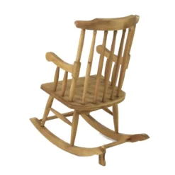 Rocking Chair Pin Massif Ciré - Région -Promos Fauteora Magasin fauteuil 22133835