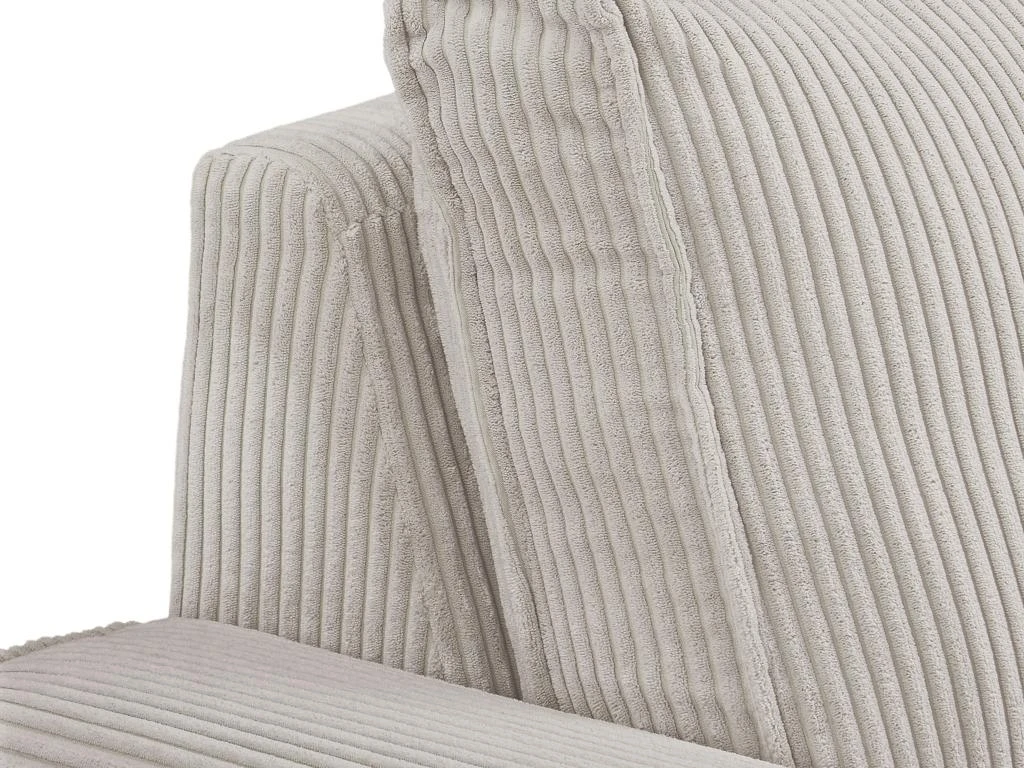 Fauteuil Relax électrique En Velours Cotelé Gris Clair AMELIO 8 Fauteuil Relax électrique En Velours Cotelé Gris Clair AMELIO – Image 6