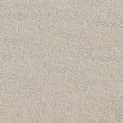 Fauteuil Pivotant Arrondi En Tissu Bouclette Blanc LACARA -Promos Fauteora Magasin fauteuil 22208123