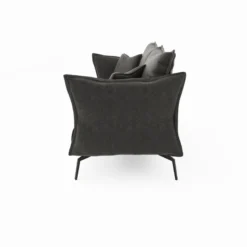 Fauteuil Tissu Effet Cuir Vintage Gris étain -Promos Fauteora Magasin fauteuil 22263329