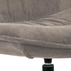 Blizzard Fauteuil Lounge Avec Tabouret Beige, Noir. -Promos Fauteora Magasin fauteuil 22414715