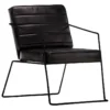 Fauteuil Noir Cuir Véritable -Promos Fauteora Magasin fauteuil 22562113