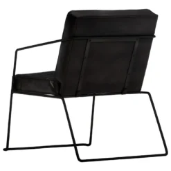 Fauteuil Noir Cuir Véritable -Promos Fauteora Magasin fauteuil 22562117