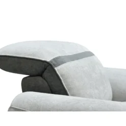 Fauteuil Relax électrique En Tissu Gris Clair ORIETTO 20 Fauteuil Relax électrique En Tissu Gris Clair ORIETTO -Promos Fauteora Magasin fauteuil 22805921