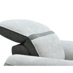 Fauteuil Relax électrique En Tissu Gris Clair ORIETTO 21 Fauteuil Relax électrique En Tissu Gris Clair ORIETTO -Promos Fauteora Magasin fauteuil 22805923