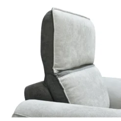 Fauteuil Relax électrique En Tissu Gris Clair ORIETTO 19 Fauteuil Relax électrique En Tissu Gris Clair ORIETTO -Promos Fauteora Magasin fauteuil 22805927