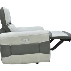 Fauteuil Relax électrique En Tissu Gris Clair ORIETTO 18 Fauteuil Relax électrique En Tissu Gris Clair ORIETTO -Promos Fauteora Magasin fauteuil 22805935