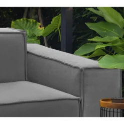 Chaise Longue Dbrogn, Chaise Longue, 100% Made In Italy, Fauteuil Relax En Tissu Rembourré, Cm 160x95h70, Gris -Promos Fauteora Magasin fauteuil 22936957