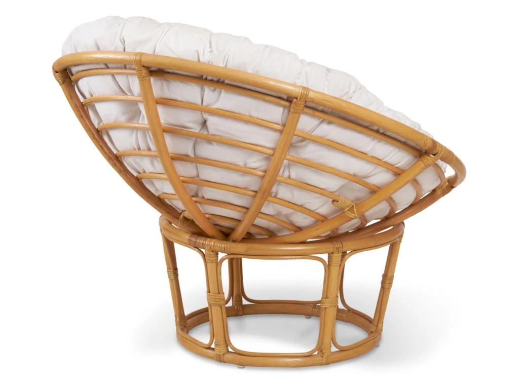 Fauteuil Rond En Rotin AKAROA - Coloris Miel 6 Fauteuil Rond En Rotin AKAROA - Coloris Miel – Image 4