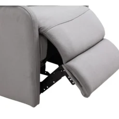 Fauteuil Relax électrique En Tissu ONESTI II - Gris Clair -Promos Fauteora Magasin fauteuil 302017