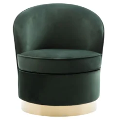 Fauteuil SANELA En Velours - Vert Sapin 9 Fauteuil SANELA En Velours - Vert Sapin -Promos Fauteora Magasin fauteuil 341727