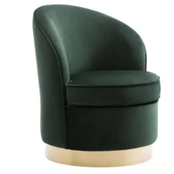 Fauteuil SANELA En Velours - Vert Sapin 8 Fauteuil SANELA En Velours - Vert Sapin -Promos Fauteora Magasin fauteuil 341729
