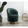 Fauteuil SANELA En Velours - Vert Sapin 2 Fauteuil SANELA En Velours - Vert Sapin -Promos Fauteora Magasin fauteuil 402121