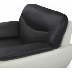 Fauteuil En Simili INDICE - Bicolore Noir Et Ivoire -Promos Fauteora Magasin fauteuil 474513