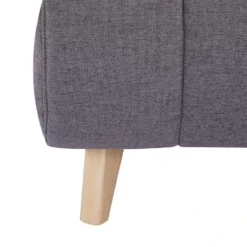 Fauteuil Convertible En Tissu Gris STREVI -Promos Fauteora Magasin fauteuil 487721