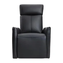 Fauteuil Releveur électrique En Cuir Noir PITALI -Promos Fauteora Magasin fauteuil 495977