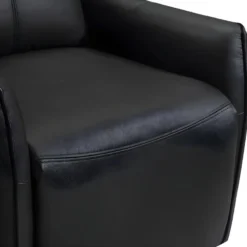 Fauteuil Releveur électrique En Cuir Noir PITALI -Promos Fauteora Magasin fauteuil 495985