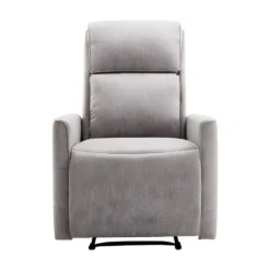 Fauteuil Relax En Tissu Beige MADRIOLO -Promos Fauteora Magasin fauteuil 672177