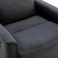 Fauteuil Relax En Tissu Anthracite MADRIOLO -Promos Fauteora Magasin fauteuil 672437