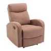 Fauteuil Relax En Tissu Marron EVELYN 2 Fauteuil Relax En Tissu Marron EVELYN -Promos Fauteora Magasin fauteuil 7026267