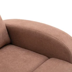 Fauteuil Relax En Tissu Marron EVELYN 12 Fauteuil Relax En Tissu Marron EVELYN -Promos Fauteora Magasin fauteuil 7026269