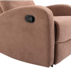 Fauteuil Relax En Tissu Marron EVELYN 11 Fauteuil Relax En Tissu Marron EVELYN -Promos Fauteora Magasin fauteuil 7026271