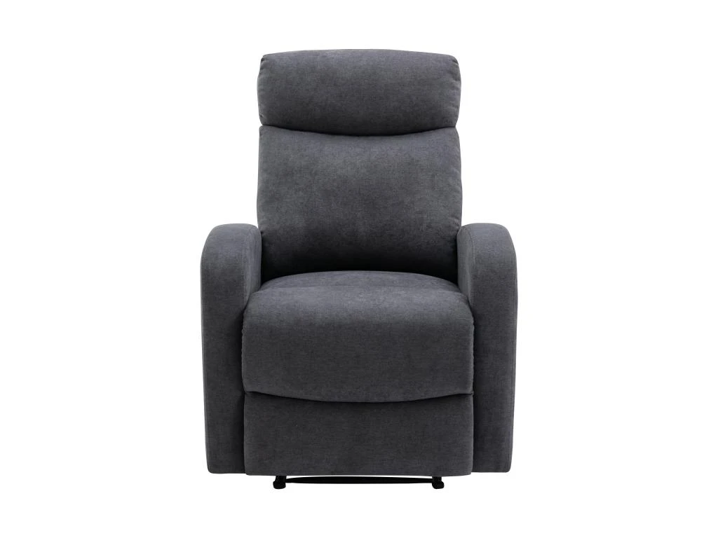 Fauteuil Relax En Tissu Gris EVELYN 7 Fauteuil Relax En Tissu Gris EVELYN – Image 5