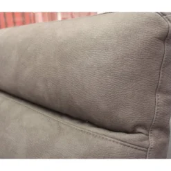 Fauteuil Relaxation Motorisé En Tissu Suédine Taupe Doux - CLARA 9 Fauteuil Relaxation Motorisé En Tissu Suédine Taupe Doux - CLARA -Promos Fauteora Magasin fauteuil 8908409