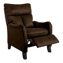 OVIEDO - Fauteuil Relax Manuel Coloris Chocolat