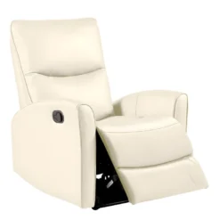 GALICE - Fauteuil Relax Manuel Coloris Ivoire