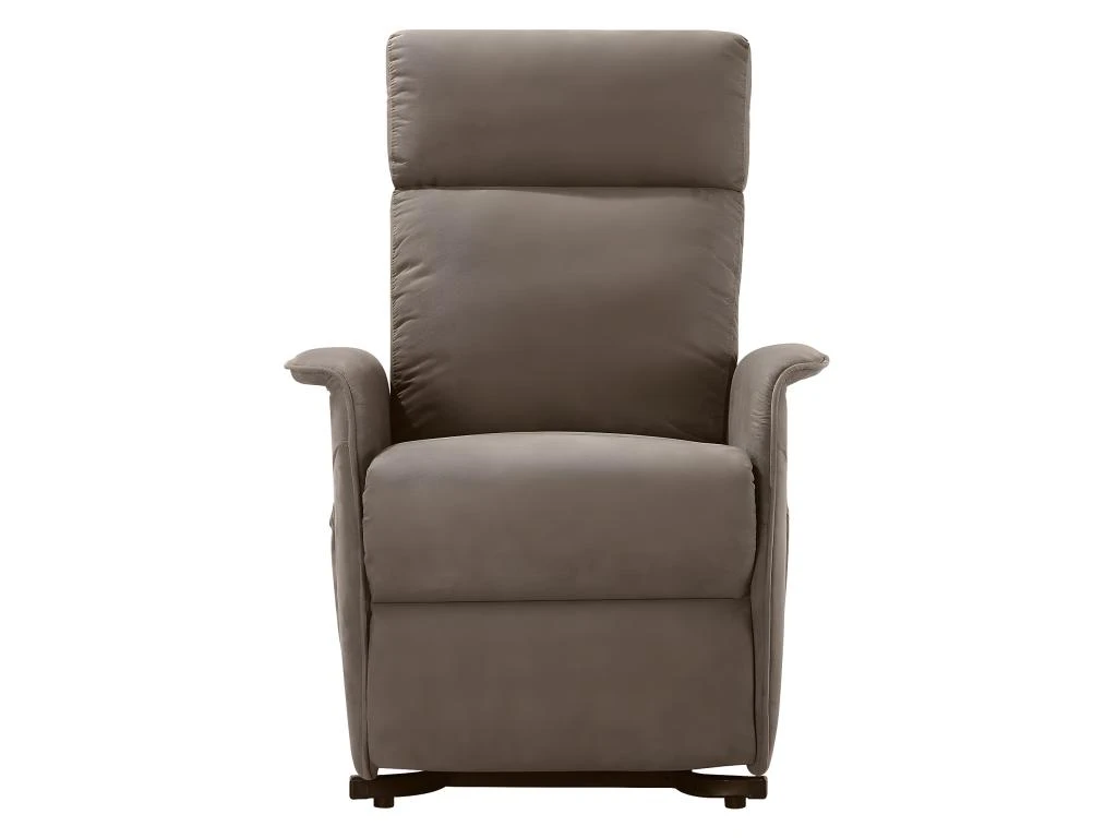 LISSONE - Fauteuil Relax Et Releveur Electrique Tissu Taupe 7 LISSONE - Fauteuil Relax Et Releveur Electrique Tissu Taupe – Image 5
