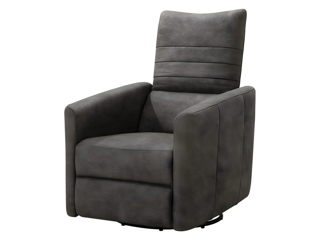 ERBA - Fauteuil Relax Manuel PushBack Tissu Gris Foncé 6 ERBA - Fauteuil Relax Manuel PushBack Tissu Gris Foncé – Image 4