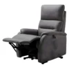 ADRIA - Fauteuil Relax Et Releveur Electrique Tissu Gris -Promos Fauteora Magasin fauteuil 9165307