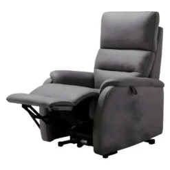 ADRIA - Fauteuil Relax Et Releveur Electrique Tissu Gris