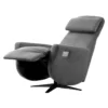 GALAXIE - Fauteuil Relax Electrique Tissu Gris -Promos Fauteora Magasin fauteuil 9165317