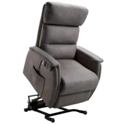 PACIOS - Fauteuil Relax Et Releveur Electrique Gris