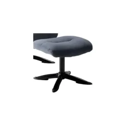 OBANOS - Fauteuil Inclinable + Repose-Pieds Gris Bleu 9 OBANOS - Fauteuil Inclinable + Repose-Pieds Gris Bleu -Promos Fauteora Magasin fauteuil 9165361