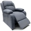 Fauteuil Relax Riga Tissu Gris 1 Fauteuil Relax Riga Tissu Gris -Promos Fauteora Magasin fauteuil 9905947