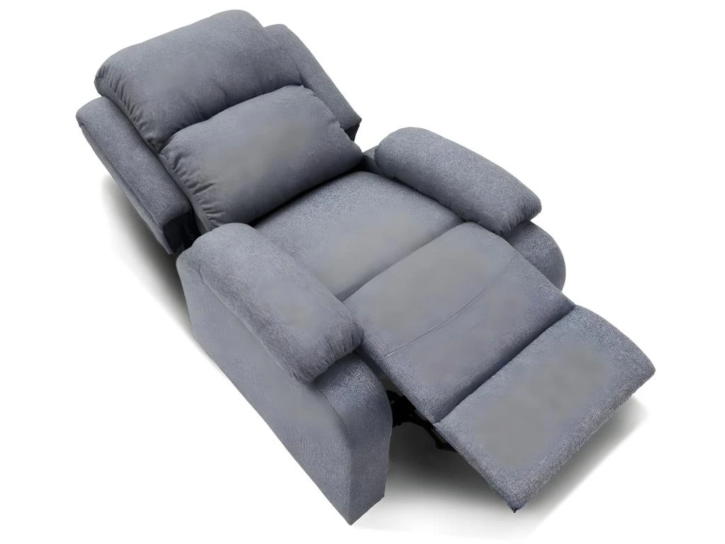 Fauteuil Relax Riga Tissu Gris 5 Fauteuil Relax Riga Tissu Gris – Image 3
