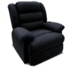 Fauteuil Relax Norton Tissu Noir 1 Fauteuil Relax Norton Tissu Noir -Promos Fauteora Magasin fauteuil 9905953