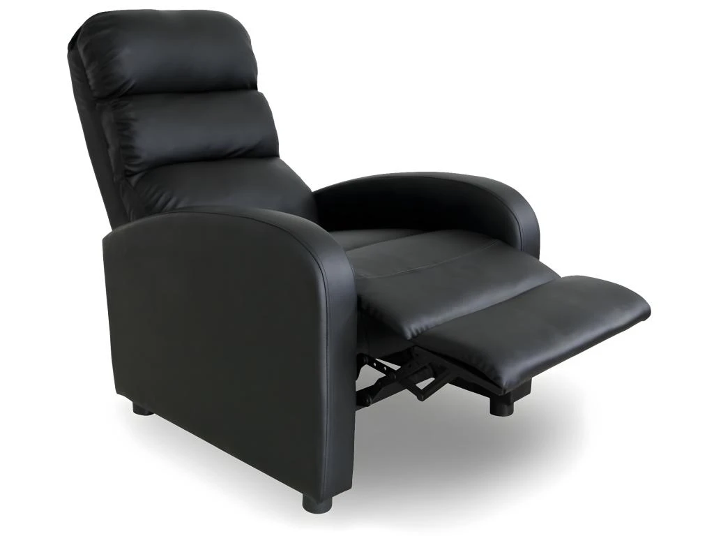 Fauteuil Relax Manuel Lasco Noir 3 Fauteuil Relax Manuel Lasco Noir