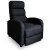 Fauteuil Relax Manuel Lasco Tissu Noir -Promos Fauteora Magasin fauteuil 9906159