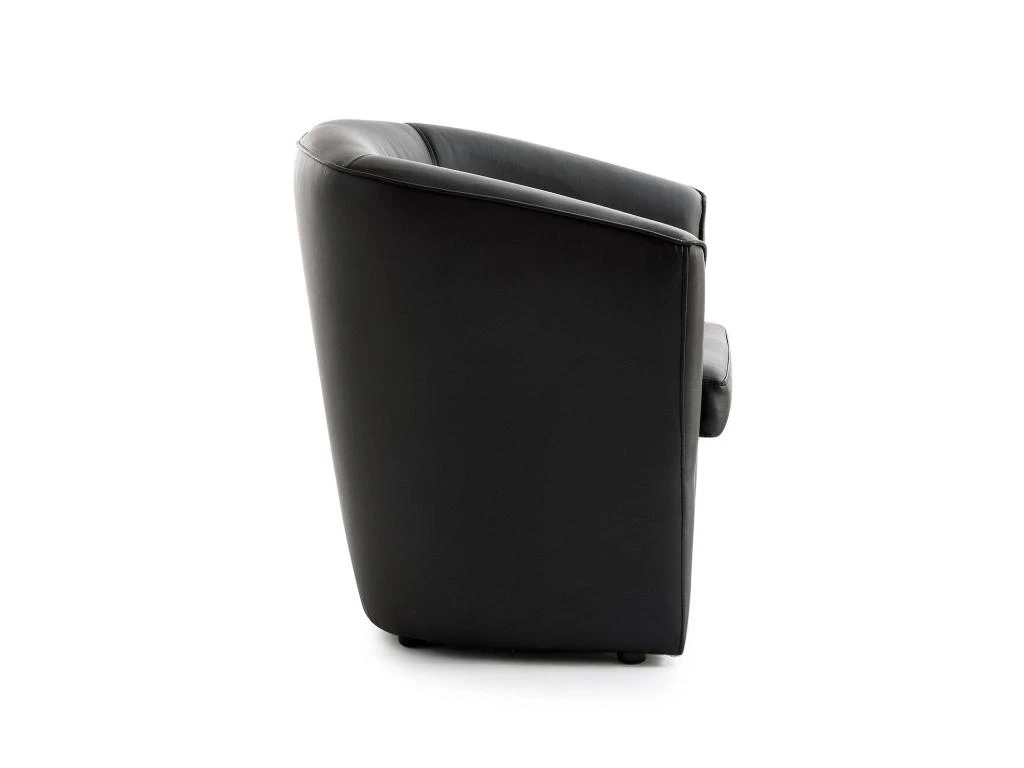 Chaise Longue Dabbiat, Chaise Longue, 100% Made In Italy, Fauteuil Relax En éco-cuir, Cm 70x60h74, Noir 5 Chaise Longue Dabbiat, Chaise Longue, 100% Made In Italy, Fauteuil Relax En éco-cuir, Cm 70x60h74, Noir – Image 3